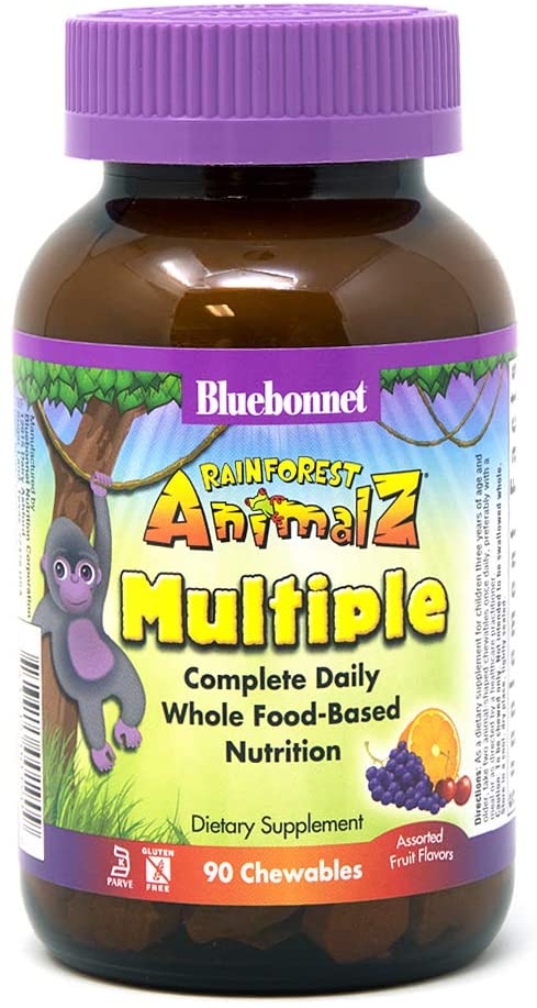 Витамины Bluebonnet Nutrition Rainforest Animalz 90 таблеток Фруктовый (4384302929)
Витамины Bluebonnet Nutrition Rainforest Animalz 90 таблеток Фруктовый (4384302929)