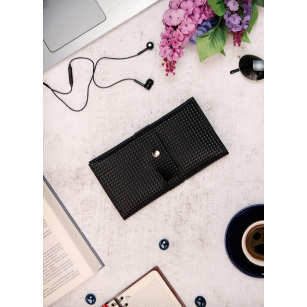 Кошелек женский Elite экологически чистый водоустойчивый Черный
Кошелек женский Elite экологически чистый водоустойчивый Черный