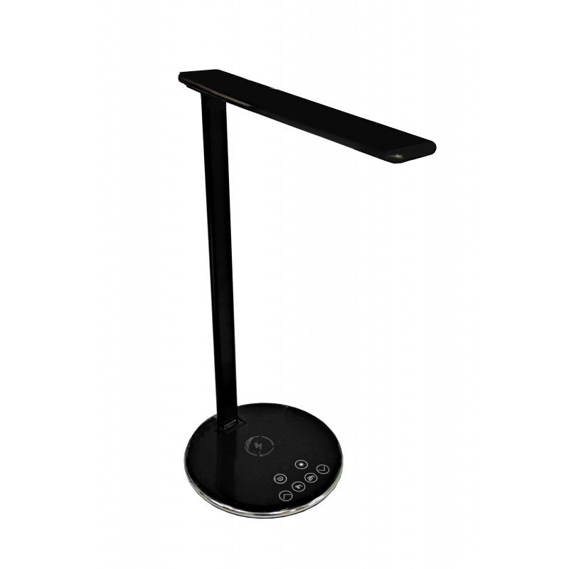 Настольная LED 5W лампа с беспроводной зарядкой UTM Qi и сенсорным управлением Черная
Настольная LED 5W лампа с беспроводной зарядкой UTM Qi и сенсорным управлением Черная