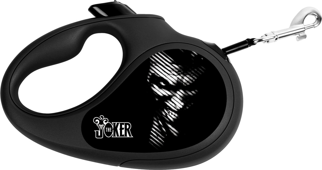 Поводок-рулетка для собак Collar WAUDOG R-leash, рисунок "Джокер Черный", M, до 25 кг, 5 м, светоотражающая лента (8125-1027-01)
Поводок-рулетка для собак Collar WAUDOG R-leash, рисунок "Джокер Черный", M, до 25 кг, 5 м, светоотражающая лента (8125-1027-01)