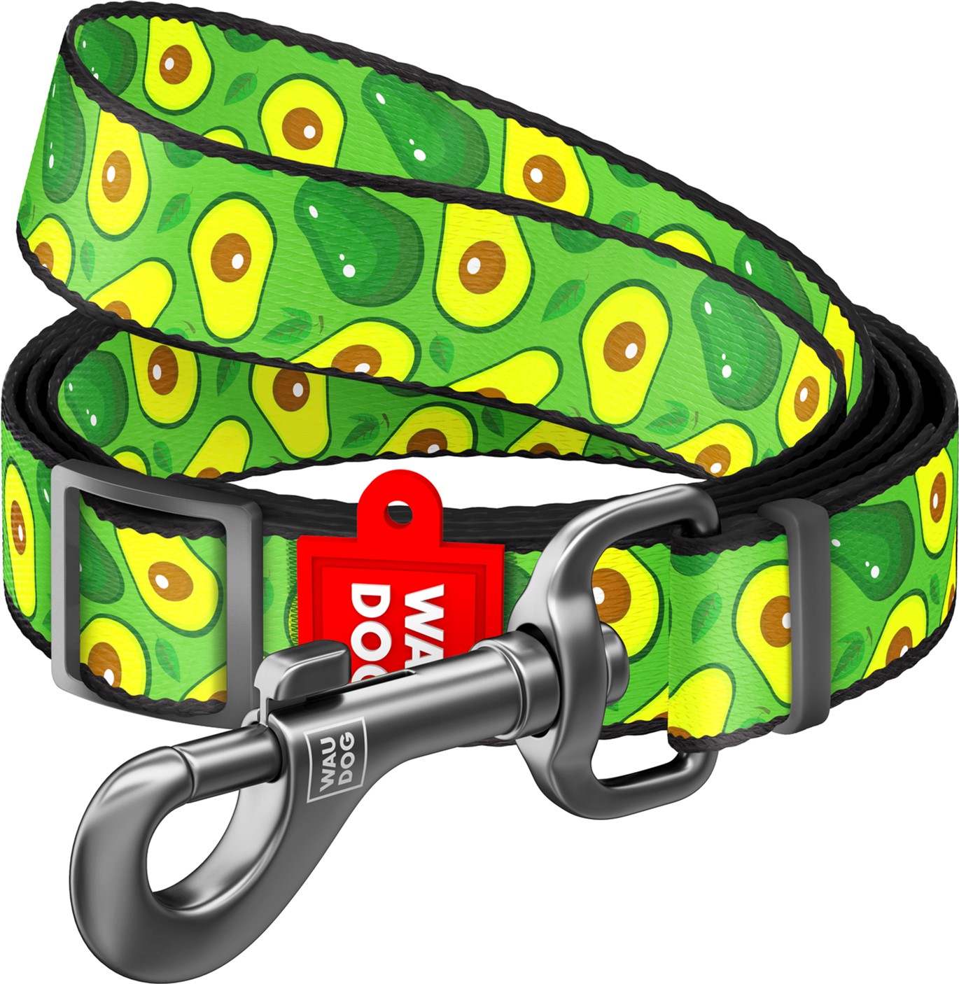 Поводок для собак нейлоновый Collar WAUDOG Nylon, рисунок "Авокадо", регулируемый, M, Ш 20 мм, Дл 152-183 см (5318)
Поводок для собак нейлоновый Collar WAUDOG Nylon, рисунок "Авокадо", регулируемый, M, Ш 20 мм, Дл 152-183 см (5318)