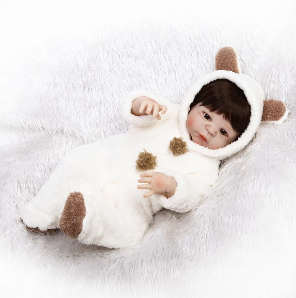 Силиконовая кукла реборн милая девочка София Alysi reborn 57см.(WSEC) 
Силиконовая кукла реборн милая девочка София Alysi reborn 57см.(WSEC)