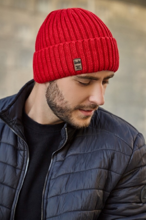 Мужская вязаная бини шапка «Бенджи» Braxton Красный (164W) 
Мужская вязаная бини шапка «Бенджи» Braxton Красный (164W)