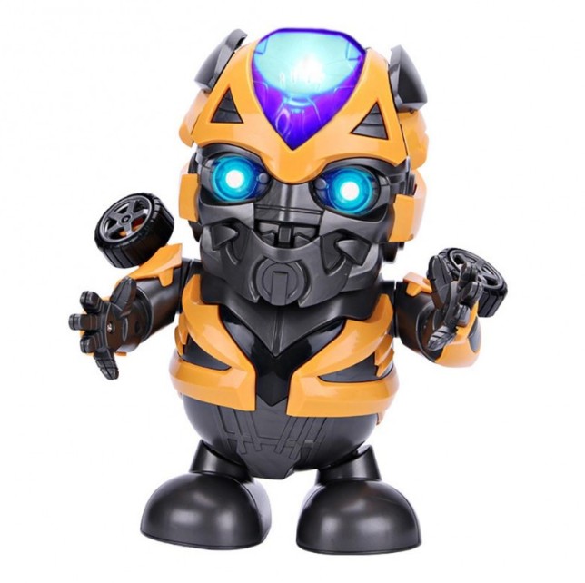 Интерактивная игрушка Бамблби Sunroz DANCE BUMBLEBEE NEW танцующий трансформер + звуковой эффект
Интерактивная игрушка Бамблби Sunroz DANCE BUMBLEBEE NEW танцующий трансформер + звуковой эффект