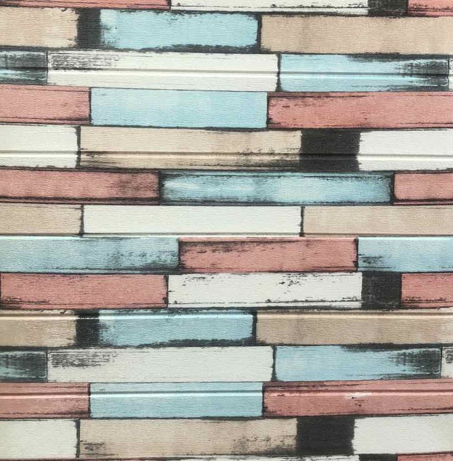 Самоклеящаяся 3D панель обои Sticker Комплект 5шт. Wall 700x770x7мм. Шумоизоляционные Гипоалергенные Сертифицированные Цветной кирпич
Самоклеящаяся 3D панель обои Sticker Комплект 5шт. Wall 700x770x7мм. Шумоизоляционные Гипоалергенные Сертифицированные Цветной кирпич