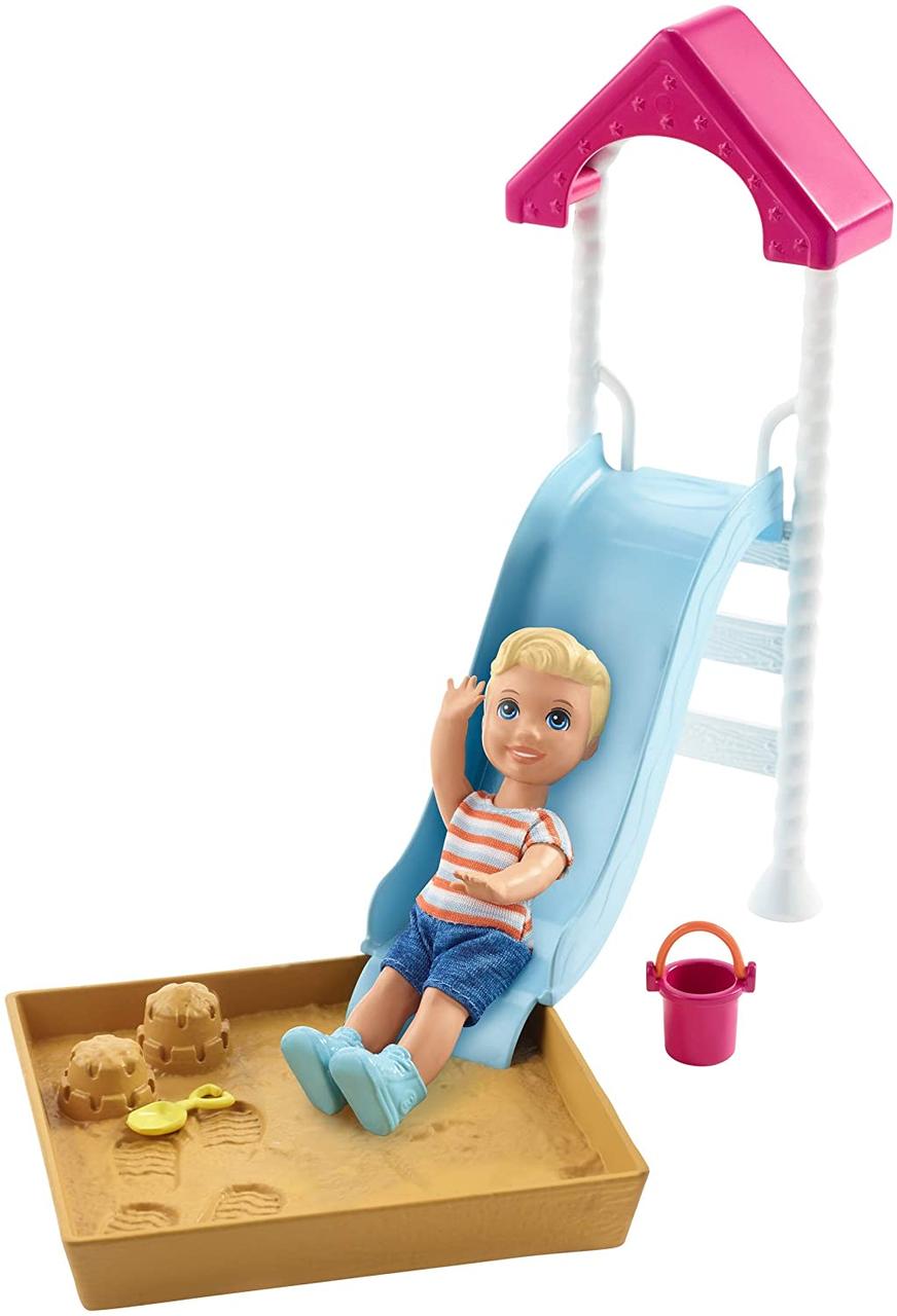 Кукла Барби Скиппер Детская площадка Barbie Skipper Babysitters Toddler Doll and Playground FXG96
Кукла Барби Скиппер Детская площадка Barbie Skipper Babysitters Toddler Doll and Playground FXG96