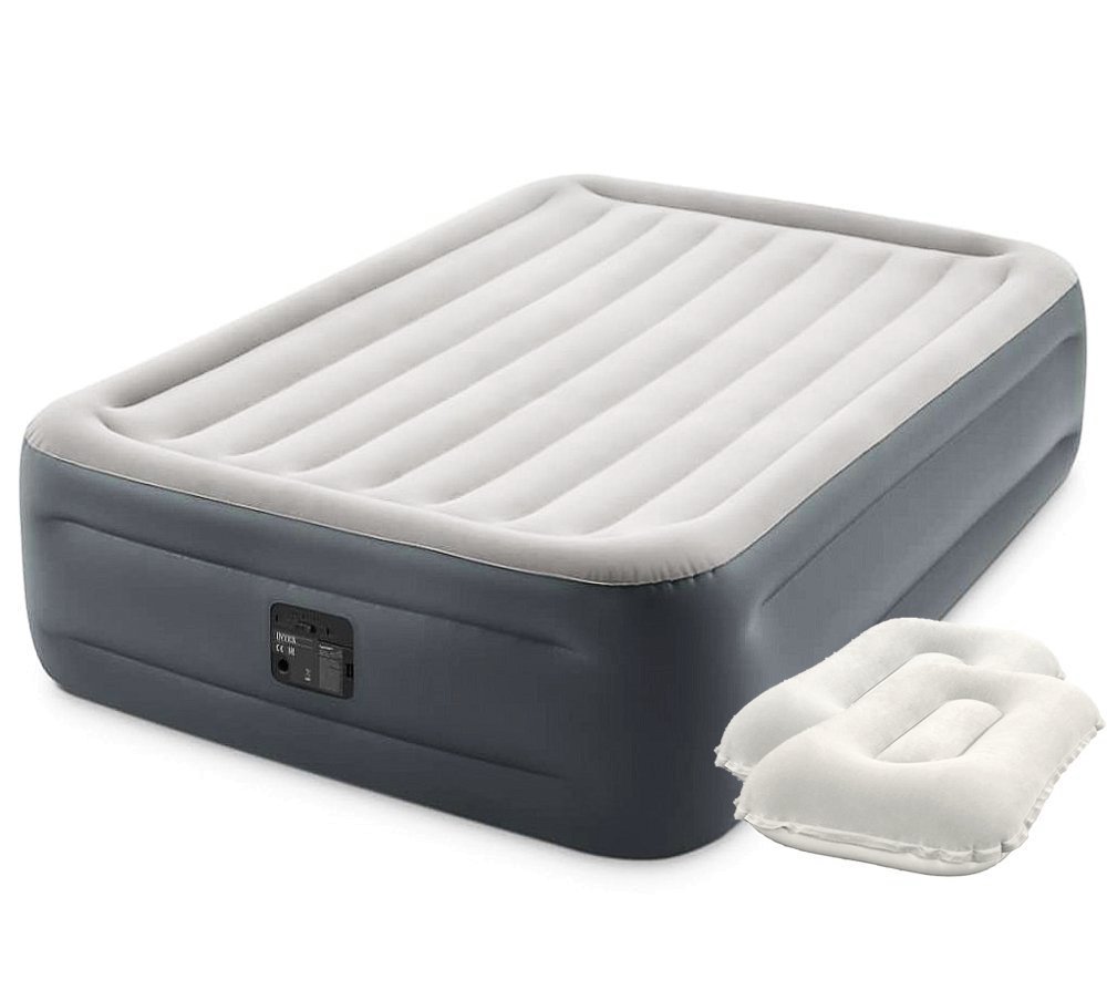 Двуспальная надувная кровать Intex 64126-2 Comfort-Plush со встроенным электронасосом и 2 подушками 152 x 203 x 46 см Серая (RT-64126-2)
Двуспальная надувная кровать Intex 64126-2 Comfort-Plush со встроенным электронасосом и 2 подушками 152 x 203 x 46 см Серая (RT-64126-2)