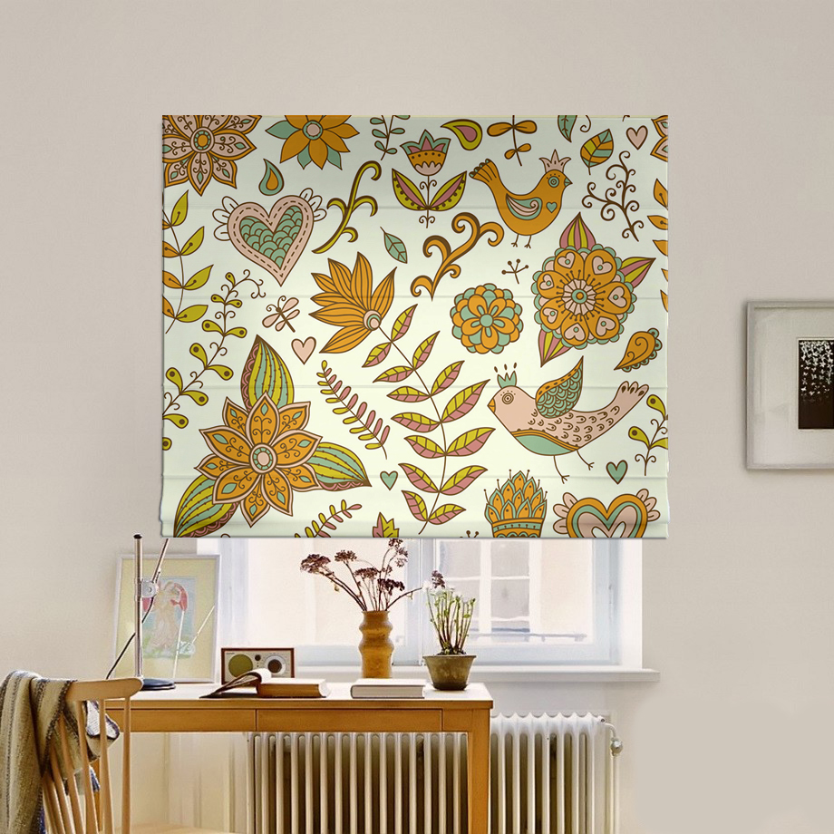 Римская штора система Classic InHt Фотопечать Фолк 15-187 Блэкаут 160х170 см 
Римская штора система Classic InHt Фотопечать Фолк 15-187 Блэкаут 160х170 см