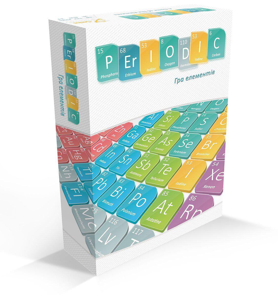 Настольная игра Periodic: Игра Элементов от 10 лет на украинском языке Гра елементів
Настольная игра Periodic: Игра Элементов от 10 лет на украинском языке Гра елементів