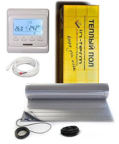 Алюминиевый нагревательный мат под ламинат IN-THERM 9 м² 18 м 1350 Вт в комплекте с программируемым терморегулятором
Алюминиевый нагревательный мат под ламинат IN-THERM 9 м² 18 м 1350 Вт в комплекте с программируемым терморегулятором