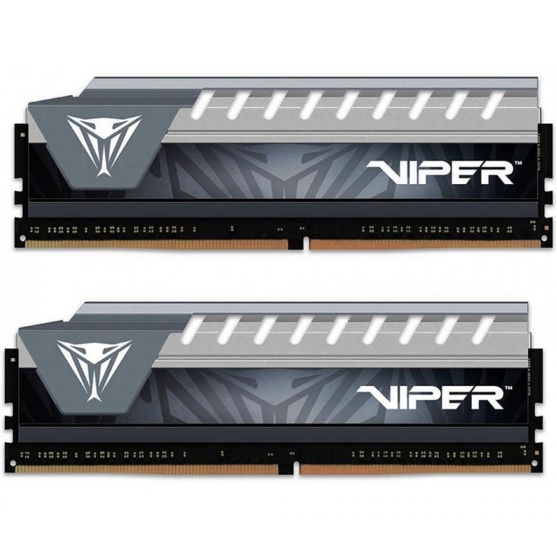 Модуль памяти для компьютера DDR4 32GB (2x16GB) 2666 MHz Viper Elite Black/Gray Patriot (PVE432G266C6KGY)
Модуль памяти для компьютера DDR4 32GB (2x16GB) 2666 MHz Viper Elite Black/Gray Patriot (PVE432G266C6KGY)