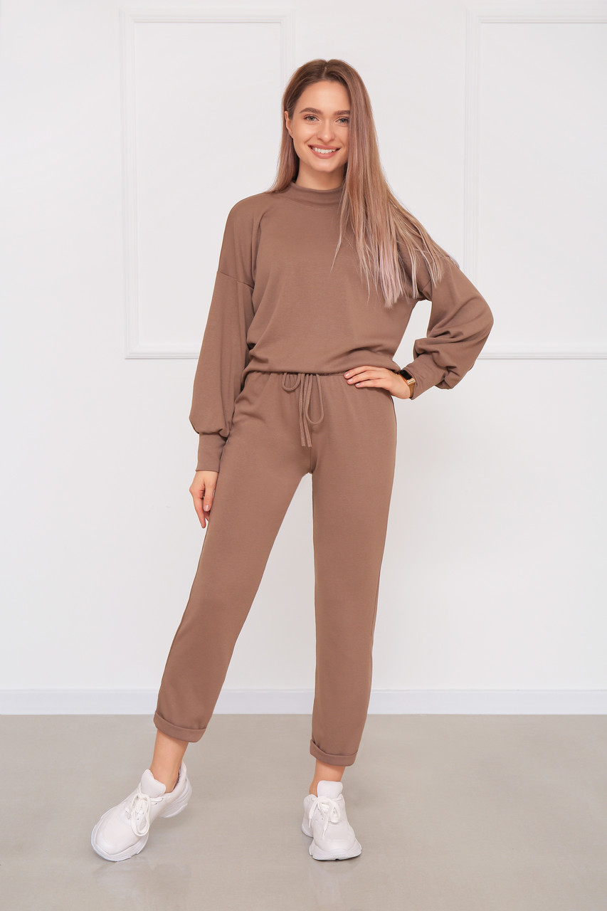 Женский трикотажный костюм Fashion Girl "Novaro" - мокко, Женский трикотажный костюм Fashion Girl "Novaro" 54-56 мокко
Женский трикотажный костюм Fashion Girl "Novaro" - мокко, Женский трикотажный костюм Fashion Girl "Novaro" 54-56 мокко