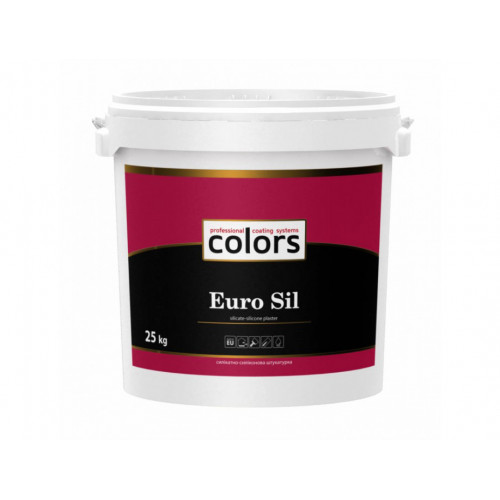 Силикатно-сликоновая тонкослойная структурная штукатурка Colors Euro Sil “барашек”, зерно 1.5 мм
Силикатно-сликоновая тонкослойная структурная штукатурка Colors Euro Sil “барашек”, зерно 1.5 мм