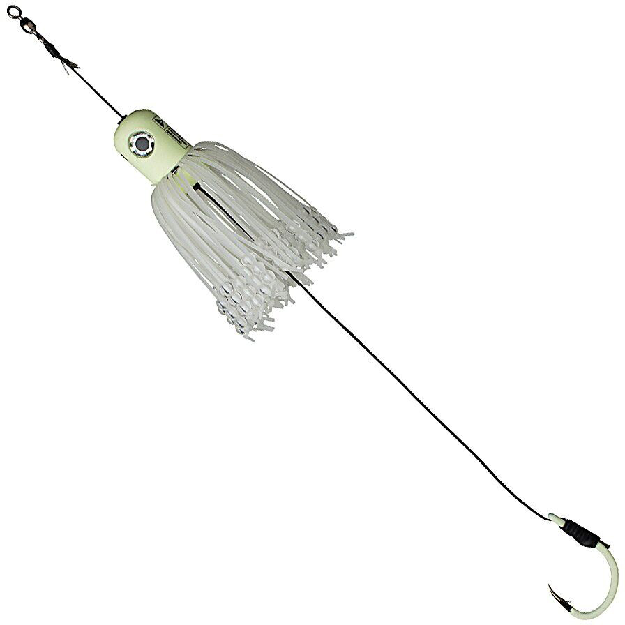 Блесна DAM Madcat A-Static Adjustable Clonk Teaser (Медуза) 250 г №10/0 Glow-in-the-dark (60953)
Блесна DAM Madcat A-Static Adjustable Clonk Teaser (Медуза) 250 г №10/0 Glow-in-the-dark (60953)