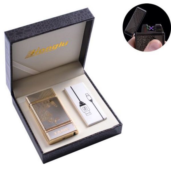 USB зажигалка в подарочной кожаной коробке "Орел" (Электроимпульсная - две перекрещенные молнии) Medal Type B
USB зажигалка в подарочной кожаной коробке "Орел" (Электроимпульсная - две перекрещенные молнии) Medal Type B
