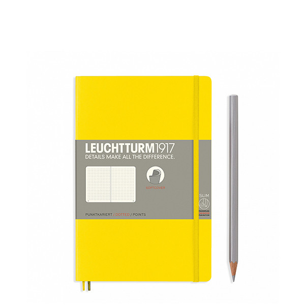 Блокнот Leuchtturm1917 М'яка обкладинка Paperback B6 (12,5х19 см) Лимонний Крапка (358303)
Блокнот Leuchtturm1917 М'яка обкладинка Paperback B6 (12,5х19 см) Лимонний Крапка (358303)