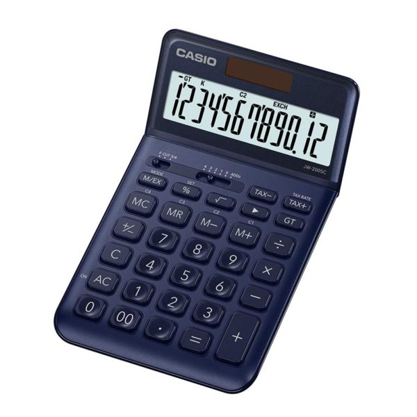 Калькулятор настольный Casio 12 разрядный 11x109x184 мм темно синий (JW 200SC NY S EP)
Калькулятор настольный Casio 12 разрядный 11x109x184 мм темно синий (JW 200SC NY S EP)