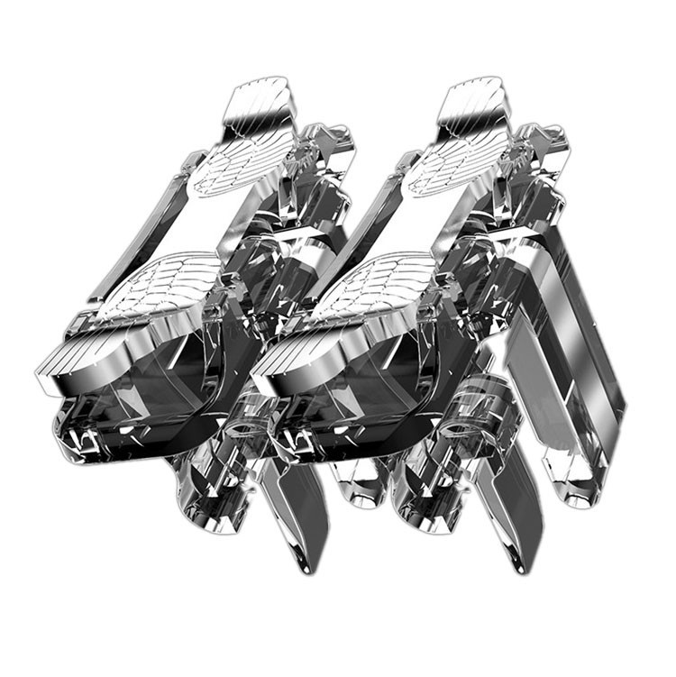 Игровые контроллеры Marpiel Angel Wings (геймпад триггеры курки для смартфона для PUBG) серебряные
Игровые контроллеры Marpiel Angel Wings (геймпад триггеры курки для смартфона для PUBG) серебряные