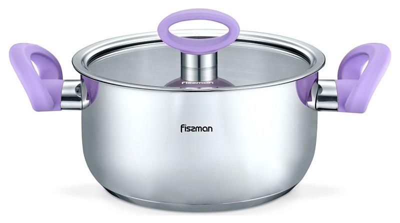 Кастрюля из нержавейки Fissman Veronica 3.1 л Ø20 см со стеклянной крышкой и бакелитовыми ручками (FN-SS-5446)
Кастрюля из нержавейки Fissman Veronica 3.1 л Ø20 см со стеклянной крышкой и бакелитовыми ручками (FN-SS-5446)