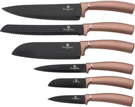 Набор ножей 6 предметов Berlinger Haus Metallic Line Rose Gold Edition BH-2558
Набор ножей 6 предметов Berlinger Haus Metallic Line Rose Gold Edition BH-2558