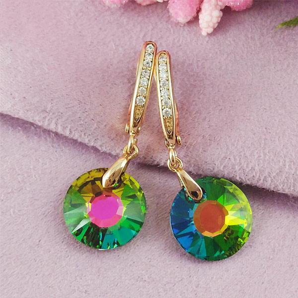 Серьги подвески SWAROVSKI Мистик медицинское золото позолота 18К английский замок А/В 7-0138
Серьги подвески SWAROVSKI Мистик медицинское золото позолота 18К английский замок А/В 7-0138