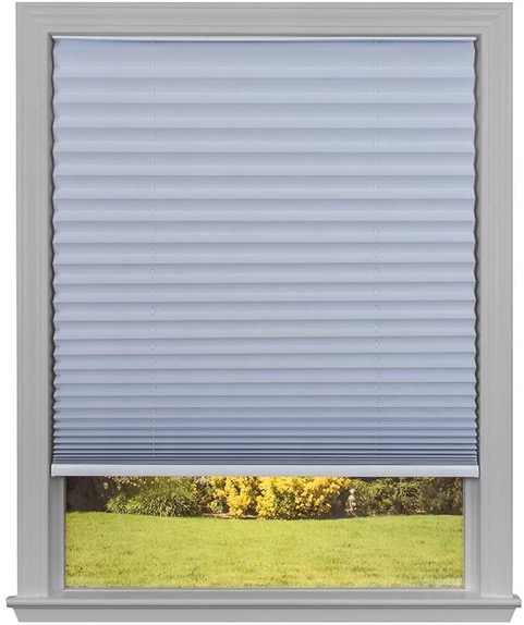 Беспроводные тканевые сотовые шторы-плиссе Redi Shade Easy Lift Trim-at-Home Светоблокирующие 69х162 см Натуральный белый
Беспроводные тканевые сотовые шторы-плиссе Redi Shade Easy Lift Trim-at-Home Светоблокирующие 69х162 см Натуральный белый