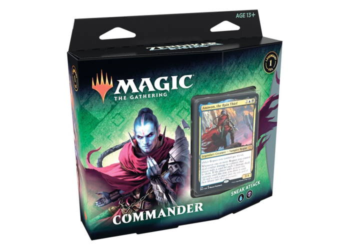 Настольная игра Wizards of the Coast Magic The Gathering. Расцвет Зендикара. Командир: Внезапное нападение (MTG. Zendikar Rising Commander: Sneak Attack) (C75320001)
Настольная игра Wizards of the Coast Magic The Gathering. Расцвет Зендикара. Командир: Внезапное нападение (MTG. Zendikar Rising Commander: Sneak Attack) (C75320001)