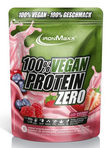 Растительный протеин (для веганов) IronMaxx Vegan Protein - 500 г (пакет) - Ягоды
Растительный протеин (для веганов) IronMaxx Vegan Protein - 500 г (пакет) - Ягоды