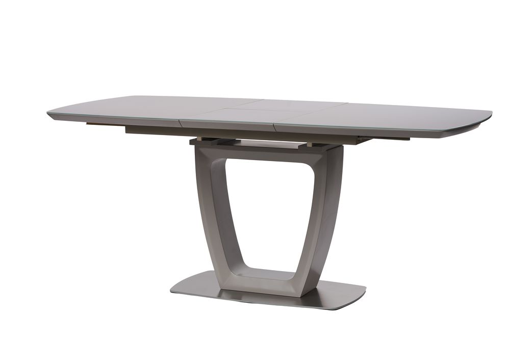 Обеденный раскладной стол в гостиную, кухню Ravenna Matt Grey 140(180)x85 стекло, МДФ серый, нержавеющая сталь цвет Concepto
Обеденный раскладной стол в гостиную, кухню Ravenna Matt Grey 140(180)x85 стекло, МДФ серый, нержавеющая сталь цвет Concepto