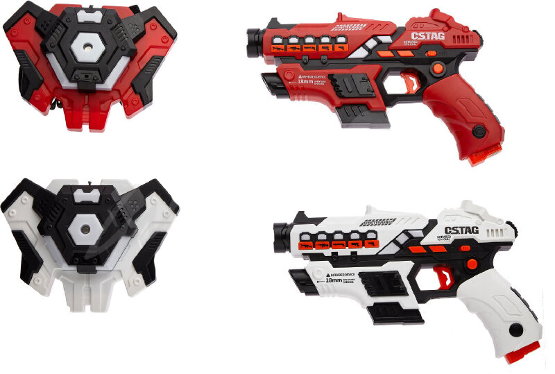 Набор лазерного оружия Canhui Toys Laser Guns CSTAG BB8803A (2 пистолета + 2 жилета)
Набор лазерного оружия Canhui Toys Laser Guns CSTAG BB8803A (2 пистолета + 2 жилета)