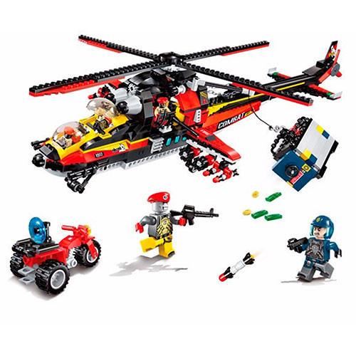 Детский конструктор Qman 654 дет (det0003925) Комбинированный 
Детский конструктор Qman 654 дет (det0003925) Комбинированный