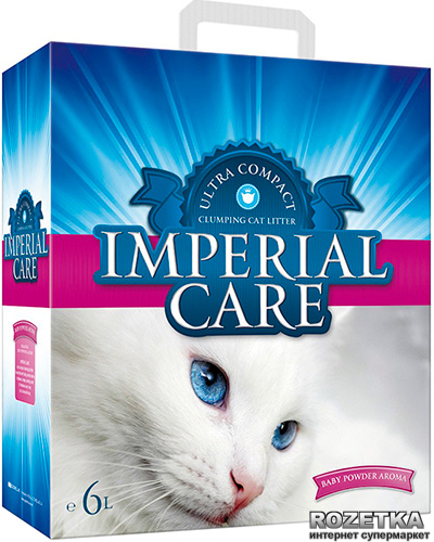 Наполнитель для кошачьего туалета Imperial Care Baby Powder Бентонитовый ультракомкующий 6 кг (6 л)
Наполнитель для кошачьего туалета Imperial Care Baby Powder Бентонитовый ультракомкующий 6 кг (6 л)