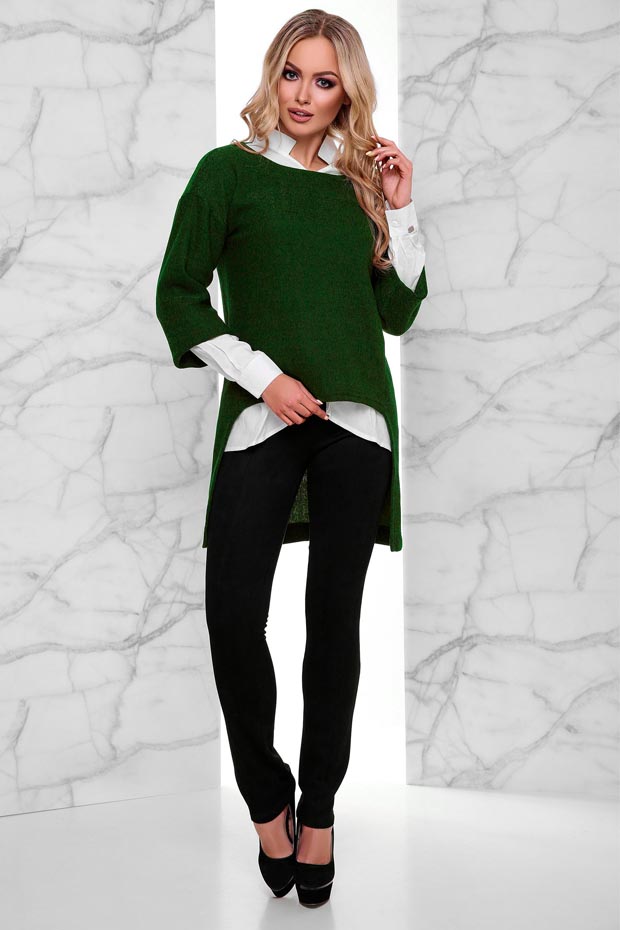 Женская JADONE FASHION теплая туника с удлинением сзади Мелания цвет хаки S (Теплая туника Мелания хаки)
Женская JADONE FASHION теплая туника с удлинением сзади Мелания цвет хаки S (Теплая туника Мелания хаки)