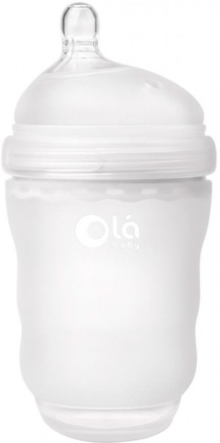 Детская силиконовая антиколиковая бутылочка Olababy GentleBottle Frost Белый 240 мл (80810)
Детская силиконовая антиколиковая бутылочка Olababy GentleBottle Frost Белый 240 мл (80810)