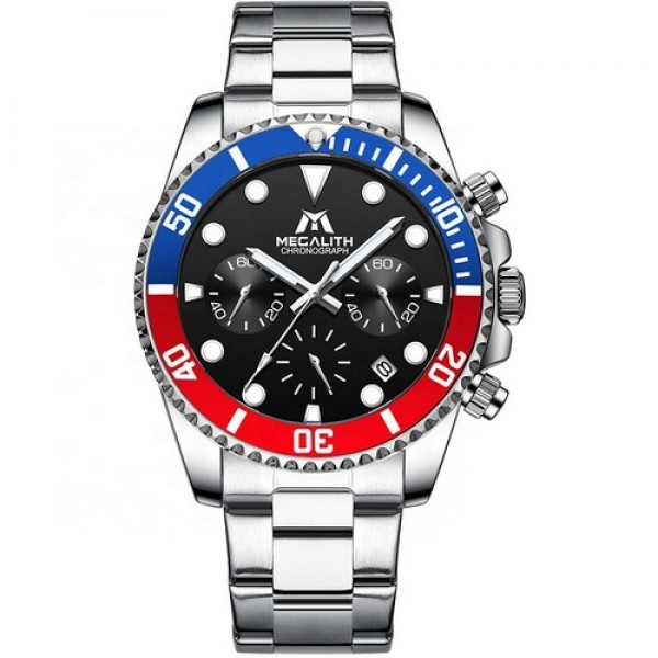 Наручные часы Chronte Nicolas Silver-Blue-Red-Black мужские кварцевые + подарочная коробка
Наручные часы Chronte Nicolas Silver-Blue-Red-Black мужские кварцевые + подарочная коробка