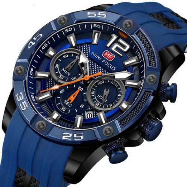 Наручные часы Mini Focus MF0349G.06 Blue-Black мужские кварцевые + подарочная коробка
Наручные часы Mini Focus MF0349G.06 Blue-Black мужские кварцевые + подарочная коробка