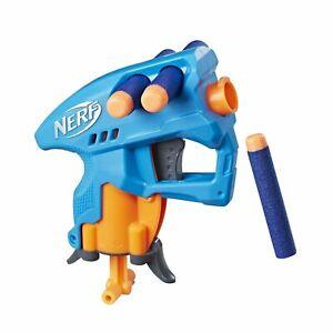 Игровой Компактный Бластер Нерф Нано-оружие голубой, с 3 стрелами - Nanofire Blue Nerf, N-Strike Elite, Hasbro
Игровой Компактный Бластер Нерф Нано-оружие голубой, с 3 стрелами - Nanofire Blue Nerf, N-Strike Elite, Hasbro