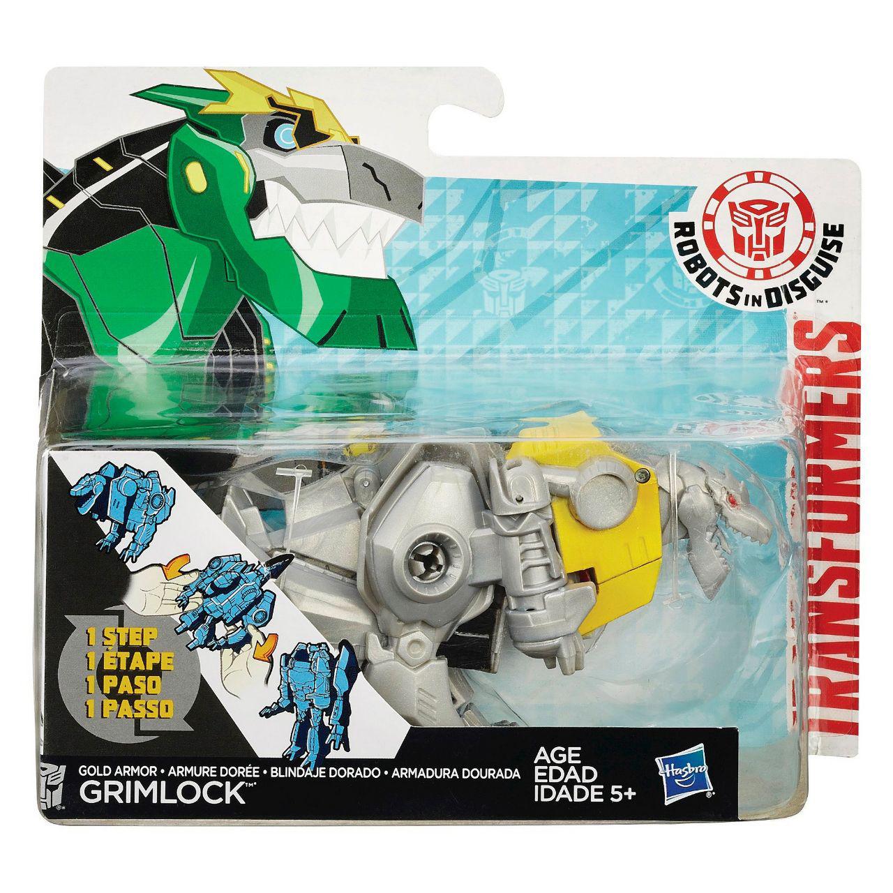 Гримлок в золотой броне. Роботы под прикрытием - Gold armor Grimlock, Rid, 1-Step, Hasbro - 143125
Гримлок в золотой броне. Роботы под прикрытием - Gold armor Grimlock, Rid, 1-Step, Hasbro - 143125