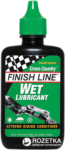 Смазка Finish Line Wet Lube (Cross Country) для влажной погоды 120 мл (LUBR-09-02)
Смазка Finish Line Wet Lube (Cross Country) для влажной погоды 120 мл (LUBR-09-02)