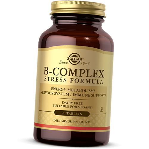 Комплекс для борьбы со стрессом, B-Complex Stress Formula, Solgar 90таб (36313123)
Комплекс для борьбы со стрессом, B-Complex Stress Formula, Solgar 90таб (36313123)