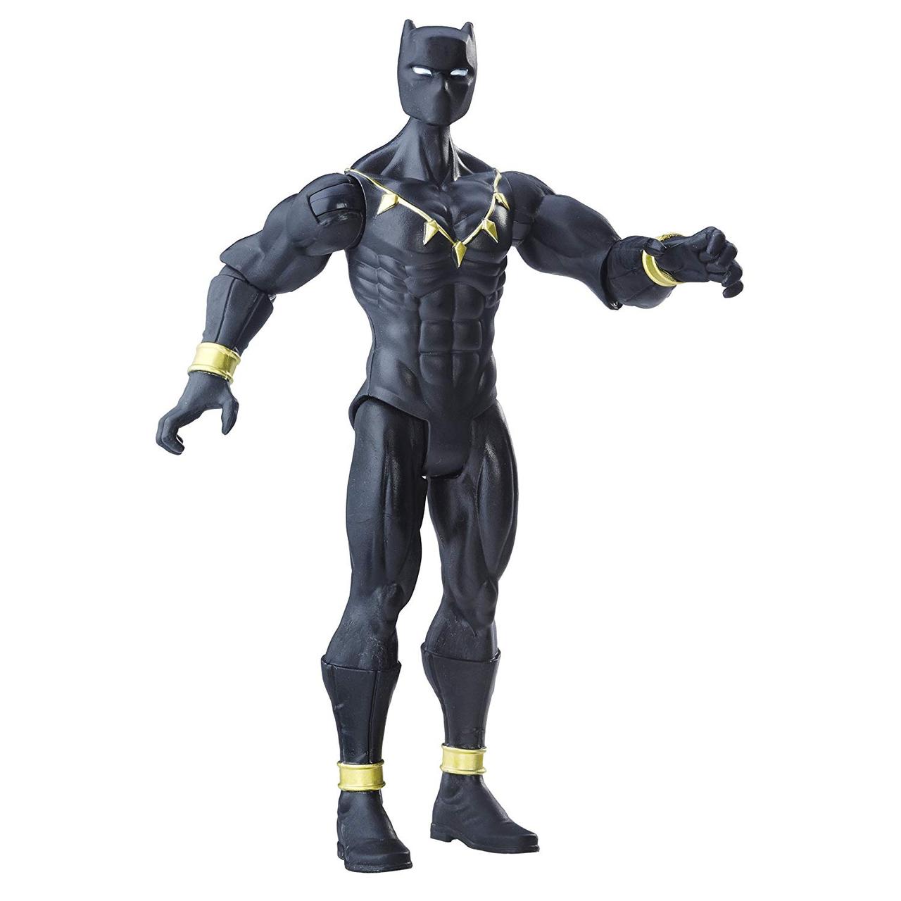 Игровая базовая Фигурка Черная Пантера Марвел Мстители, высота 15 см - Black Panther, Avengers, Basic, Hasbro
Игровая базовая Фигурка Черная Пантера Марвел Мстители, высота 15 см - Black Panther, Avengers, Basic, Hasbro