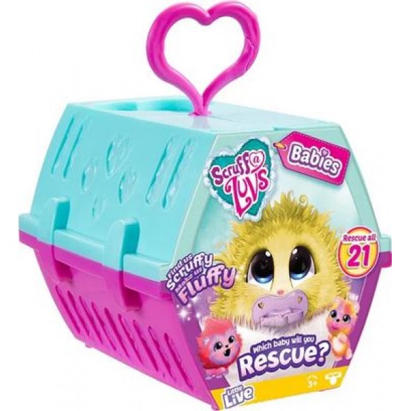 Мягкая игрушка-сюрприз Няшка-Потеряшка малыши с переноской Little Live Scruff-a-Luvs Rescue Pet Soft Toy (02507)
Мягкая игрушка-сюрприз Няшка-Потеряшка малыши с переноской Little Live Scruff-a-Luvs Rescue Pet Soft Toy (02507)