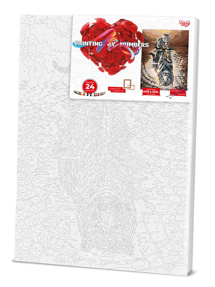 Картина по номерам Danko Toys креативна творчість Painting by numbers 30см*40см економ №4 "Кошеня"
Картина по номерам Danko Toys креативна творчість Painting by numbers 30см*40см економ №4 "Кошеня"