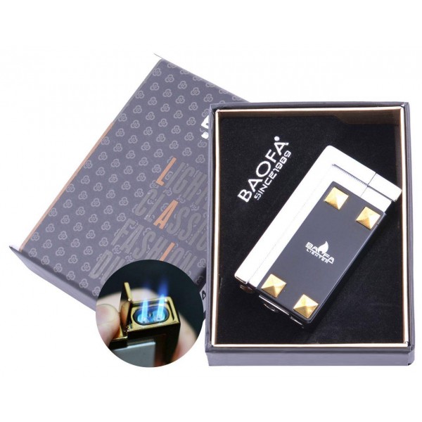 Зажигалка подарочная Baofa (Остро пламя) №4040 Black 
Зажигалка подарочная Baofa (Остро пламя) №4040 Black