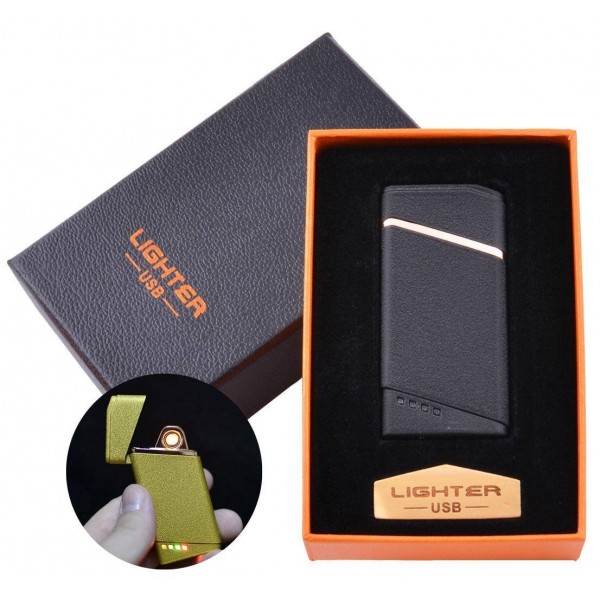 USB зажигалка в подарочной упаковке Lighter (Спираль накаливания) №HL-18 Black
USB зажигалка в подарочной упаковке Lighter (Спираль накаливания) №HL-18 Black