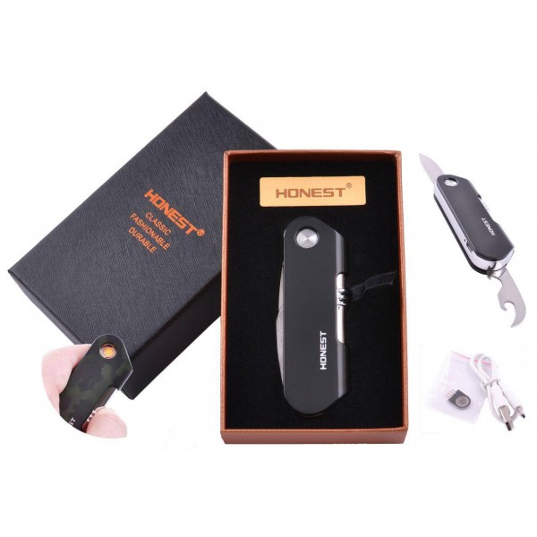 USB зажигалка в подарочной упаковке Honest (Спираль накаливания, Нож, Открывалка) №HL-1-2
USB зажигалка в подарочной упаковке Honest (Спираль накаливания, Нож, Открывалка) №HL-1-2