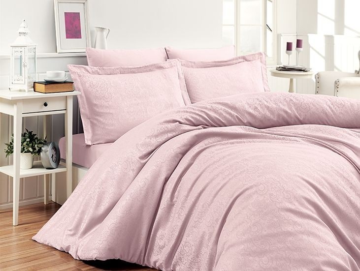 Комплект постельного белья полуторный First Choice Jacquard SATIN Sare Pembe 160х220 (FCS-0382)
Комплект постельного белья полуторный First Choice Jacquard SATIN Sare Pembe 160х220 (FCS-0382)