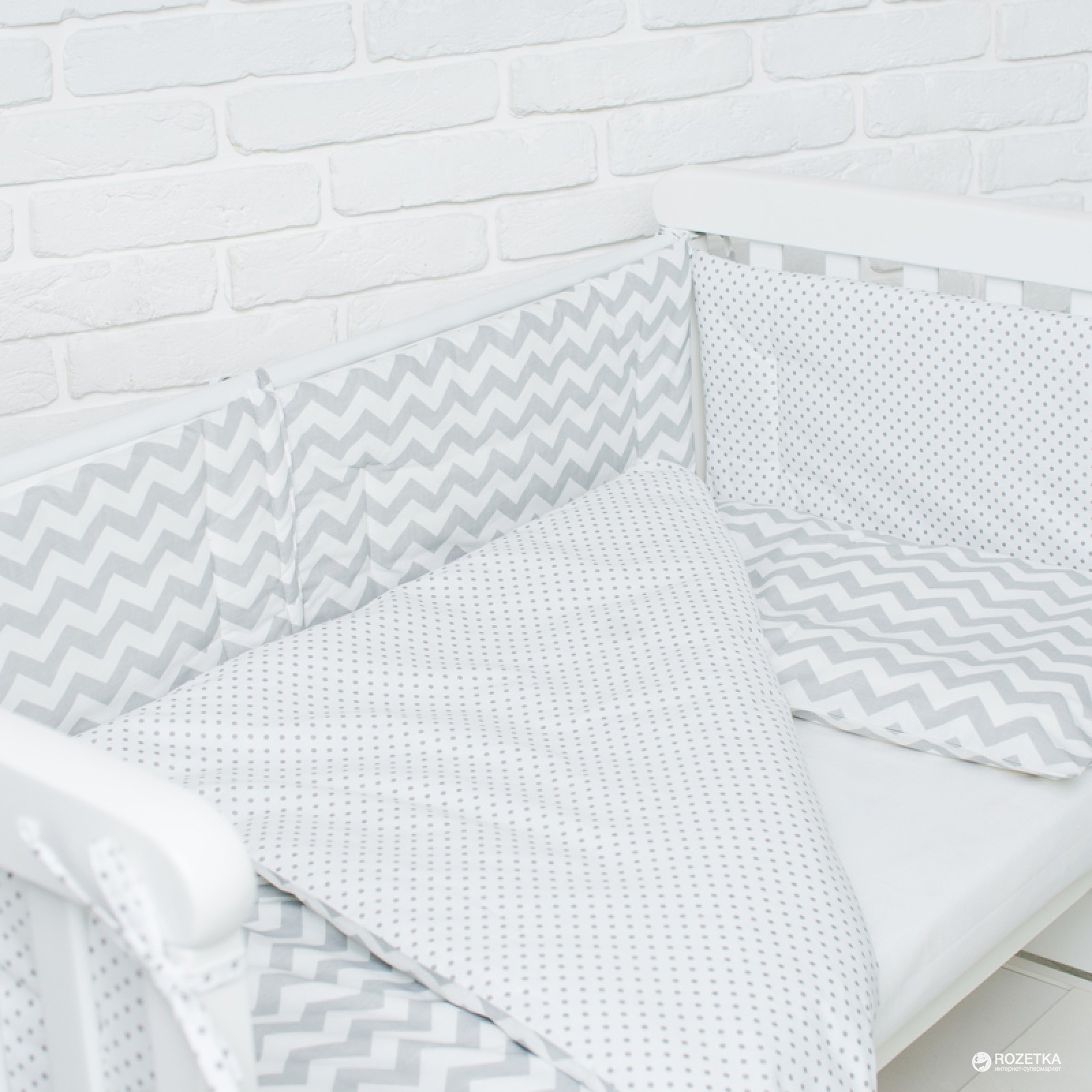 Комплект постельного белья ELFdreams Бязь Серая волна 90x120 6 предметов (206)
Комплект постельного белья ELFdreams Бязь Серая волна 90x120 6 предметов (206)