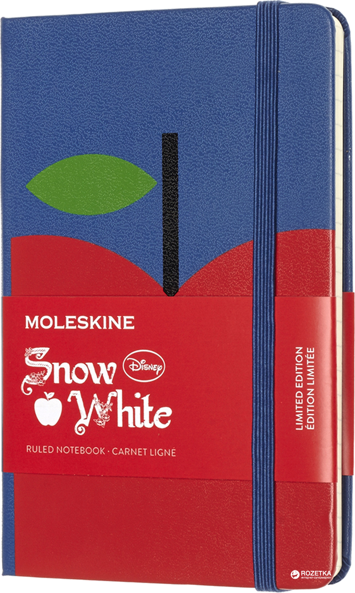 Записная книга Moleskine Белоснежка 9 х 14 см 192 страницы в линейку Яблоко (8058341710364)
Записная книга Moleskine Белоснежка 9 х 14 см 192 страницы в линейку Яблоко (8058341710364)