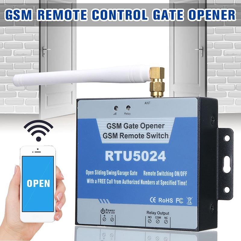 GSM реле с дистанционным управлением замка, шлагбаума, электроприборов с телефона RTU5024
GSM реле с дистанционным управлением замка, шлагбаума, электроприборов с телефона RTU5024